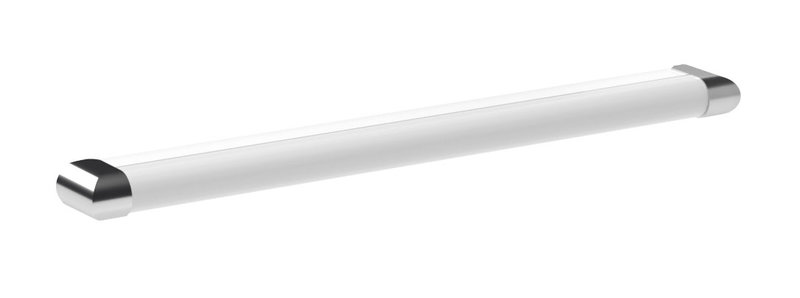 [ARIC-53138] ARIC 53138 - Ondine 2 - Réglette 0,6M Ip44, Tube T8 Led 9W 4000K 900Lm, Chrome