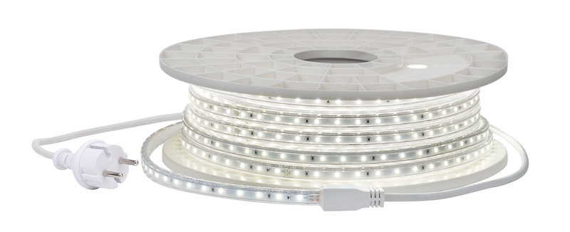 [ARIC-55298] ARIC 55298 - Ledy Chantier - Ruban Led Protégé Ip65 230V 4000K 5,6 W/M 520 Lm/M, Lg 5M