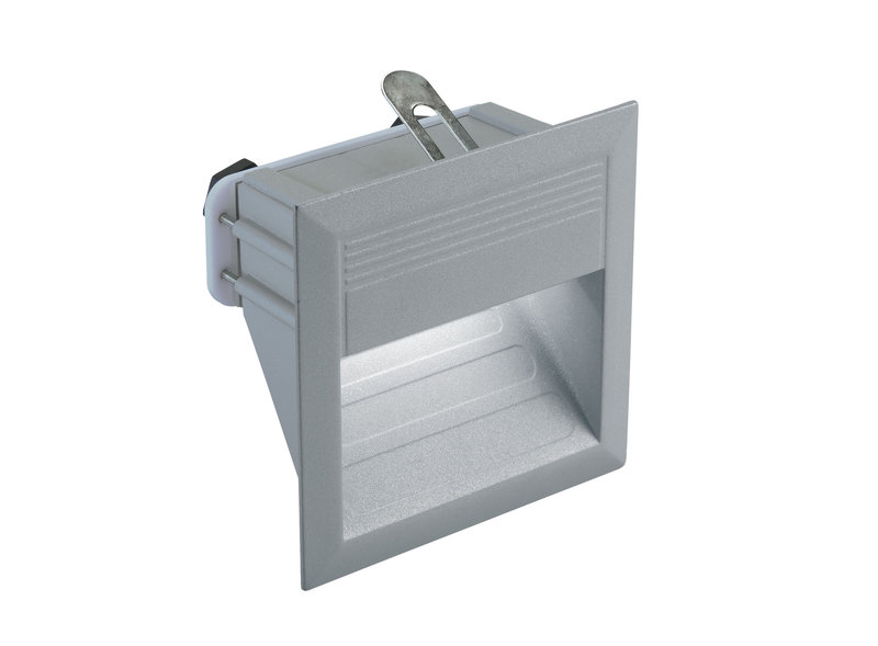 ARIC 0527 - Caro - Encastré Mur Ext. Ip65 Ik07 Led 6000K Balisage (60Lm) 30000H