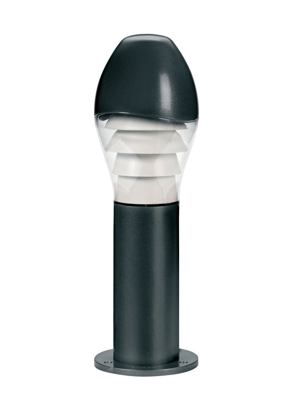 ARIC 4020 - Neway - Borne Ext. Ip65 Ik07, Graphite, E27 57W Max., Lpe Non Incl., Haut.45Cm