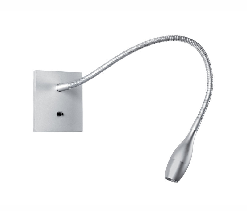 ARIC 50251 - Liza 2 Et3 - Liseuse Avec Inter 2,3W 3000K 110Lm 40° 30000H, Encastrée, Grise