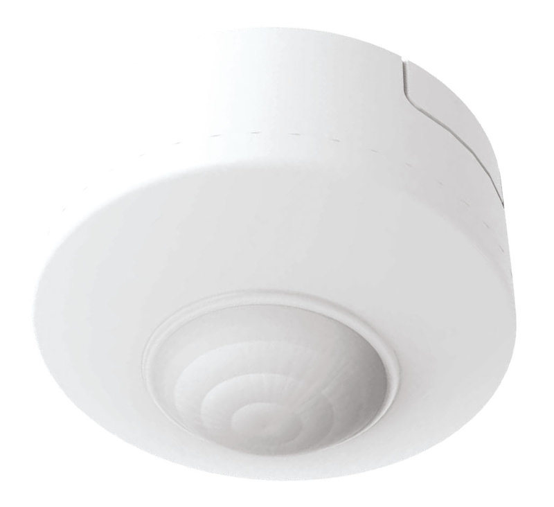 ARIC 52082 - Détecteur/Sensor Infrarouge 360° Encastré/Saillie - 8M Max, 1000W Max
