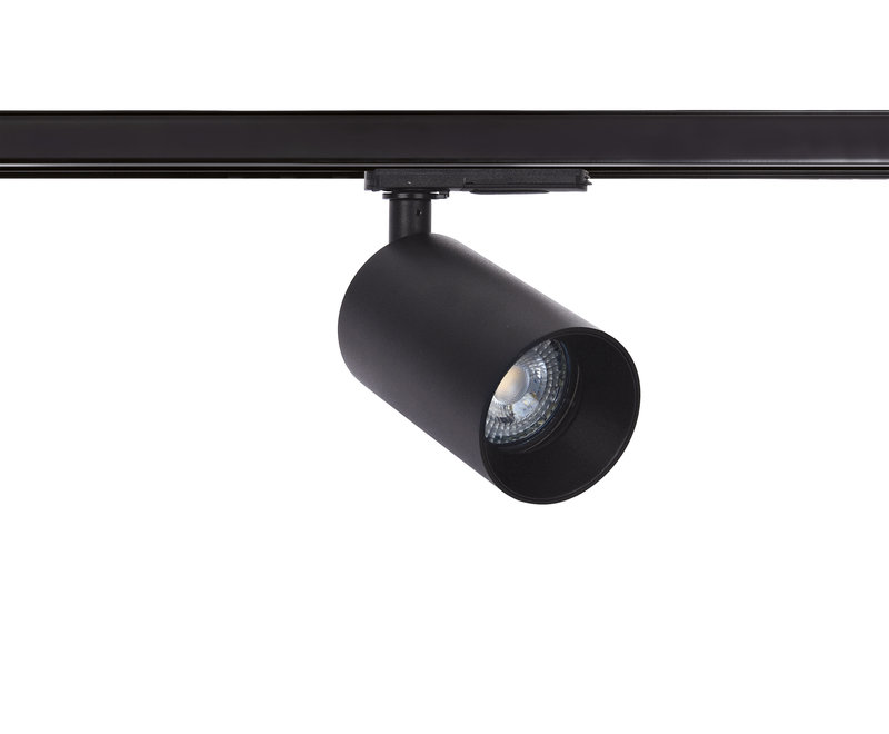 ARIC 51416 - Nolan - Spot Rail 1 All.029, Noir, A/Ampoule Led 6,6W 3000K 680Lm Incl.