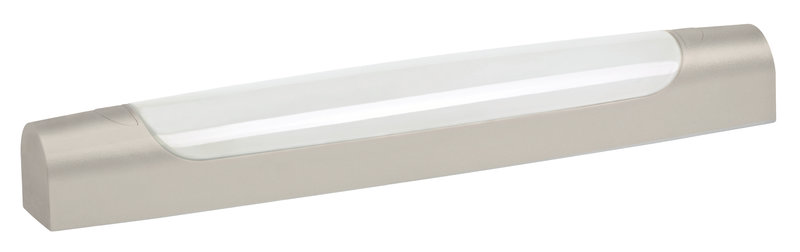 ARIC 53081 - Maud Sym 01- Réglette Ip44 Ik07 Vol.2 A/Inter Led 6,3W 2700K 600Lm,Champag.
