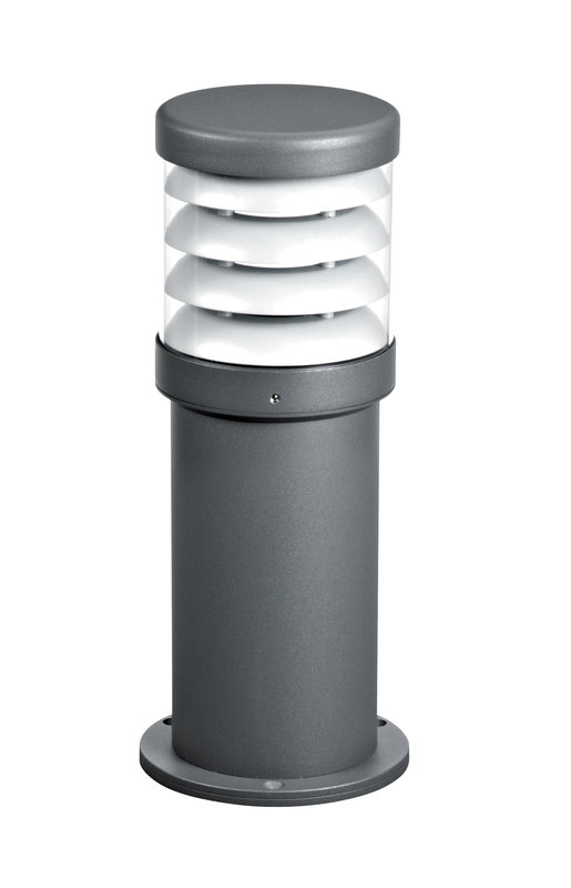 ARIC 3125 - Polo - Borne Ext. Ip65 Ik07, Graphite, E27 70W Max., Ampoule Non Incl., Haut.35Cm