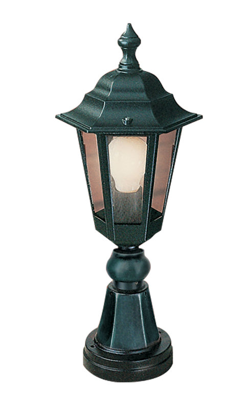 [ARIC-1937] ARIC 1937 - Niza - Borne Ext. Ip43 Ik02, Noir, E27 60W Max., Ampoule Non Incl., Haut.45Cm