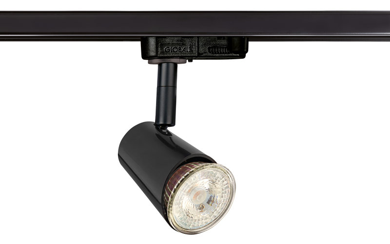 ARIC 4402 - Judy 023-Spot Rail 3 All. 023 Gu10, Noir, A/Lpe Led 3,6W 3000K 400Lm Dimm. Incl