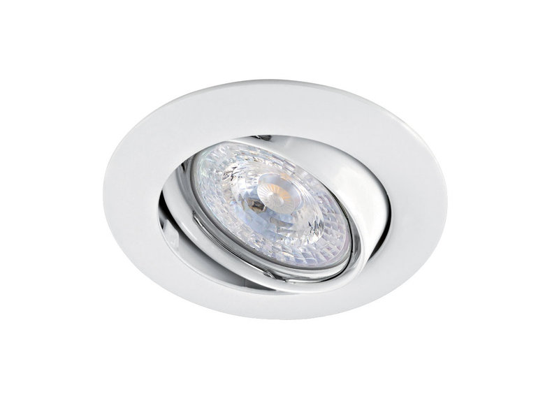 ARIC 51118 - Lunar Led - Encastré Gu10, Blanc, A/Ampoule Led 4,2W 4000K 500Lm Incl