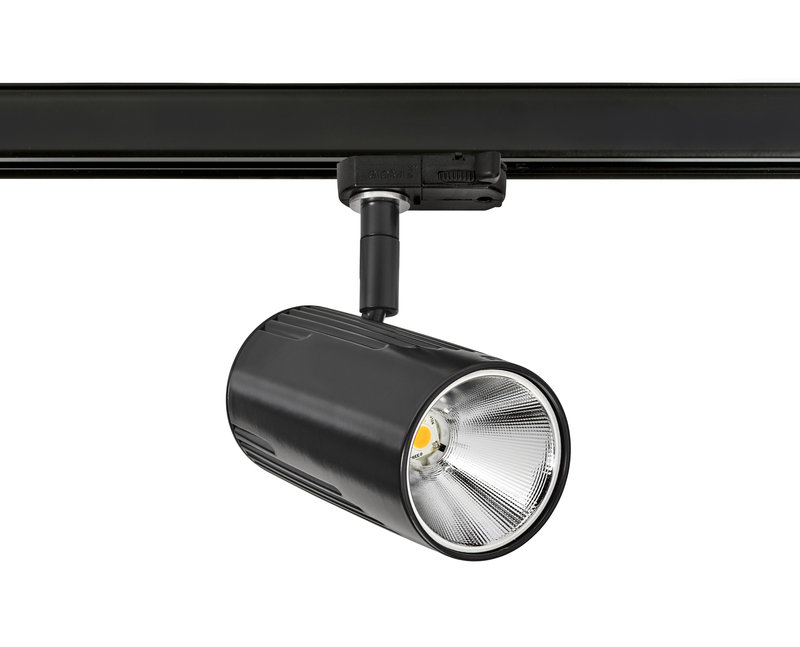 [ARIC-50198] ARIC 50198 - Lumi 023 - Proj. Rail 3 All.023, Noir, Angle 42°, Led Intég. 22,5W 3000K 2100Lm