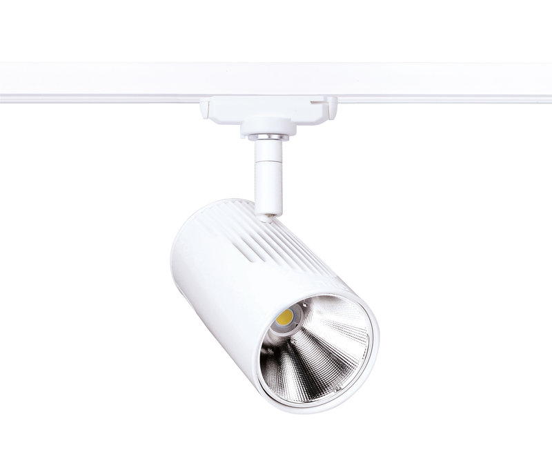 [ARIC-50183] ARIC 50183 - Lumi 029 - Proj. Rail 1 All.029, Blanc, Angle 42°, Led Intég. 22,5W 4000K 2400Lm