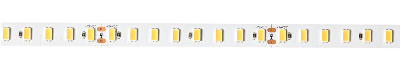ARIC 55283 - Flexo-Ruban N/Protg.Ip20 24V 19,2W/M 112 Led/M 4000K 2700 Lm/M Lg 2,5M,Alim.Incl
