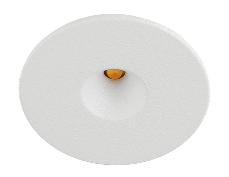 [ARIC-51859] ARIC 51859 - Spot Shark Alu Blanc Led 1,5W 130Lm 3000K 50000H Dimmable, Alim Non Fournie