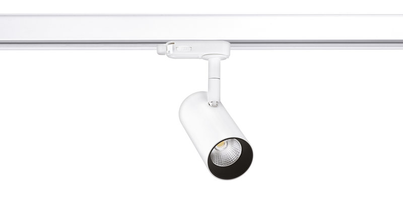[ARIC-51856] ARIC 51856 - Elma Cct - Proj. Rail 3 All.023, Blanc, Led 30° 10,5W Cct 3000/4000K 840Lm