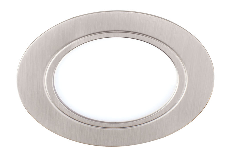 [ARIC-51848] ARIC 51848 - Meubled 2 24V - Encastré Ip44 Rond Fixe Alu, Led 2W 3Cct 3-4-5000K 200Lm