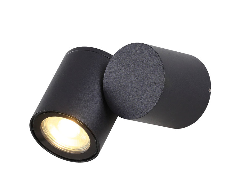 ARIC 50916 - Topaze - Appl. Mur Ext. Ip54 Ik08, 1 Tête, Ampoule Led 4,2W 3000K 500Lm Incl.