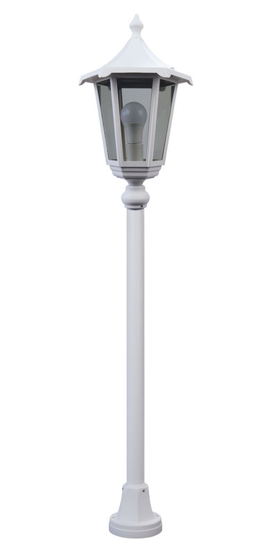 ARIC 3046 - Monaco - Lant. Mat Ip43 Ik02, Blanc, E27 100W Max., Ampoule Non Incl., Haut.1,16M