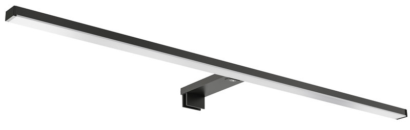 ARIC 53150 - Tessa - Applique 80Cm Ip44 Vol.2, Led 7,6W 3Cct 3-4-5000K 720Lm, Alu Noir