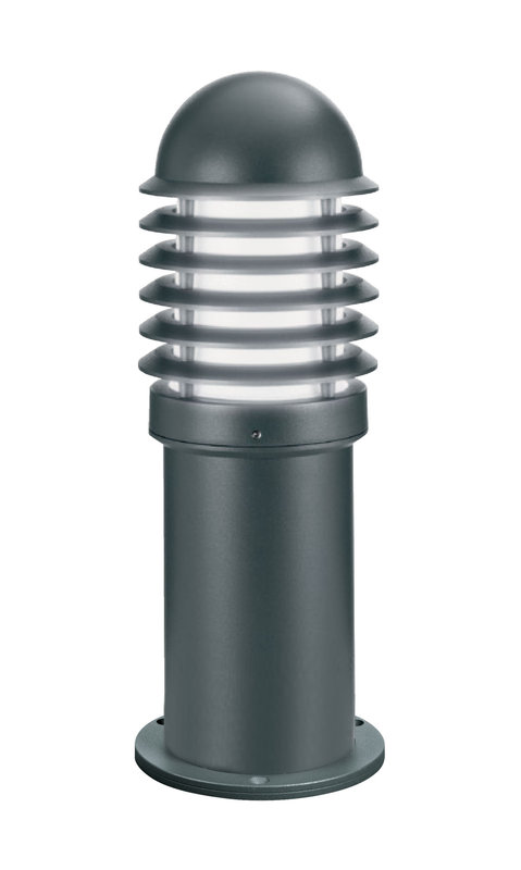 ARIC 1796 - Caleo 1 - Borne Ext. Ip44 Ik07, Noir, E27 100W Max., Lpe Non Incl., Haut.42Cm