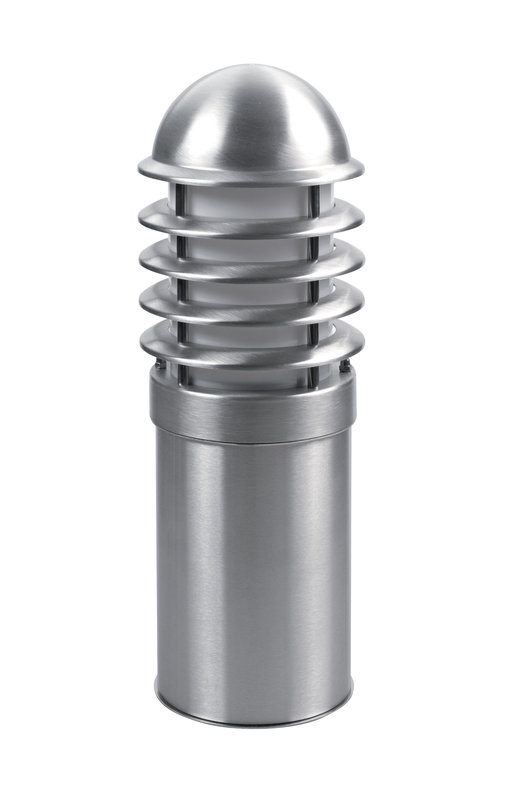 ARIC 1691 - Caleo 2 - Borne Ext. Ip44 Ik07, Inox, E27 75W Max., Lpe Non Incl., Haut.45Cm