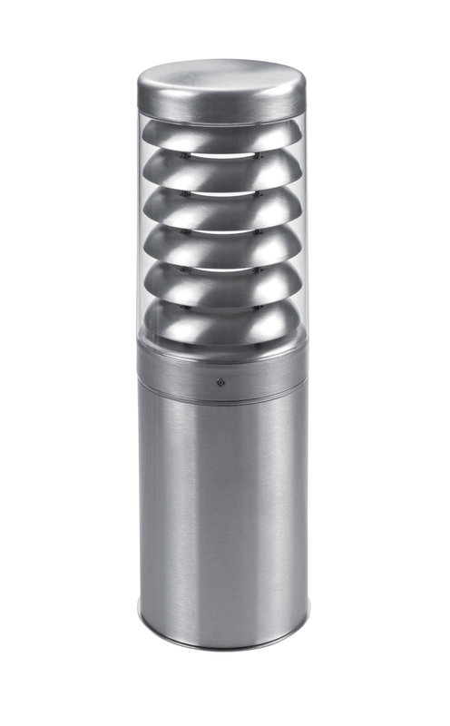 ARIC 1675 - Kado - Borne Ext. Ip65 Ik07, Inox, E27 100W Max., Ampoule Non Incl., Haut. 44,5Cm