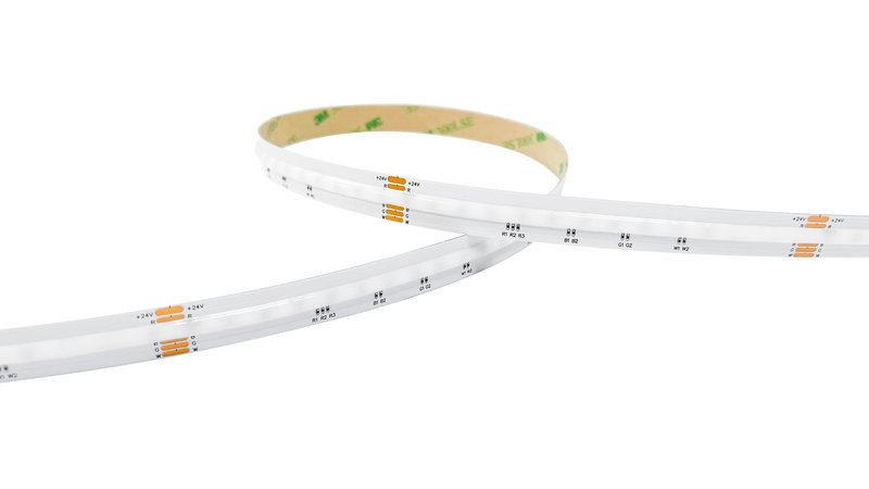 ARIC 55482 - Flexicob Ruban 24V Led Cob Rgb + Blanc 4000K 93W 1800Lm 50000H 120° Irc<90