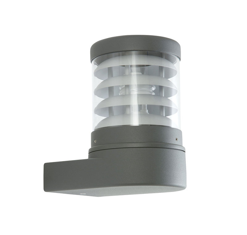 ARIC 3120 - Polo - Applique Mur Ext. Ip44 Ik07, Graphite, E27 70W Max., Ampoule Non Incl.