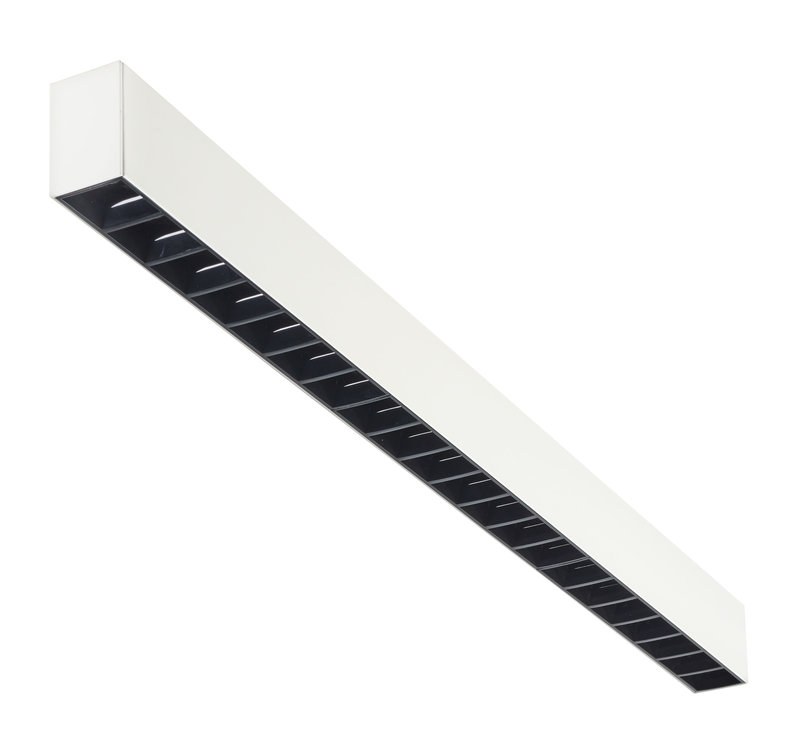 ARIC 51429 - Linear 2 - Plafonnier 0,84M Ugr16 22W 3000K 1600Lm 50000H, Blanc