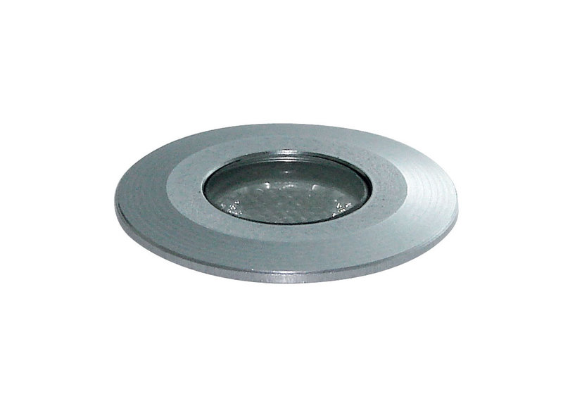 ARIC 50289 - Mira 45-24 - Enc.Sol Ext. Ip67 Ik08 Ø42 Gris Ral9006, Led 24V 2W 3000K 30000H