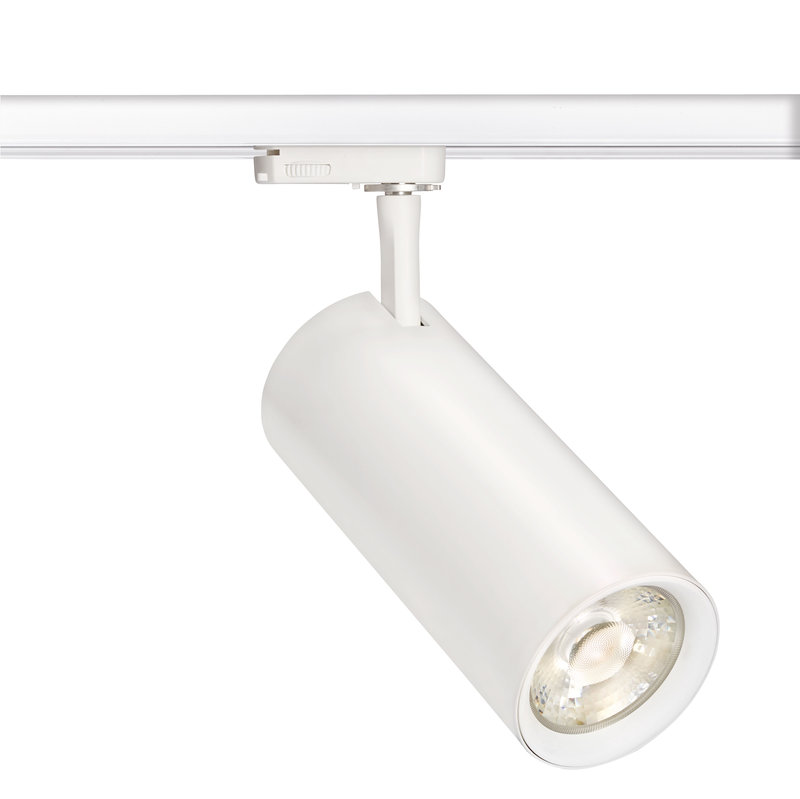 ARIC 51387 - Tek 32 - Proj. Rail 3 All.023, Blanc, Angle 60°, Led Intég. 31W 4000K 3100Lm