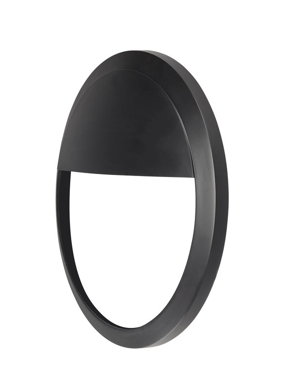 ARIC 50911 - Collerette Demi-Lune Noire, 1/4 De Tour Pour Rhea Cct
