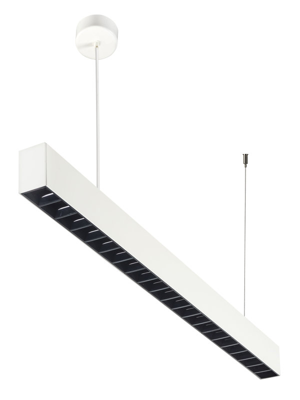 ARIC 51451 - Linear 2 - Susp. 0,84M Ugr16 22W 3000K 1600Lm 50000H, Blanc, Dim Dali