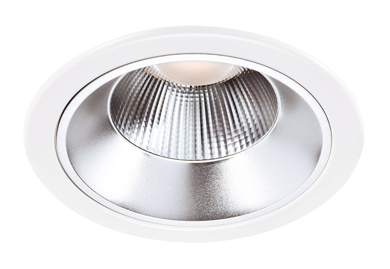 ARIC 50616 - Downlight Riva Cct 3000/4000K Ip20, Ø174Mm, Blanc, Led 19,5W 60° 1900Lm, Dim