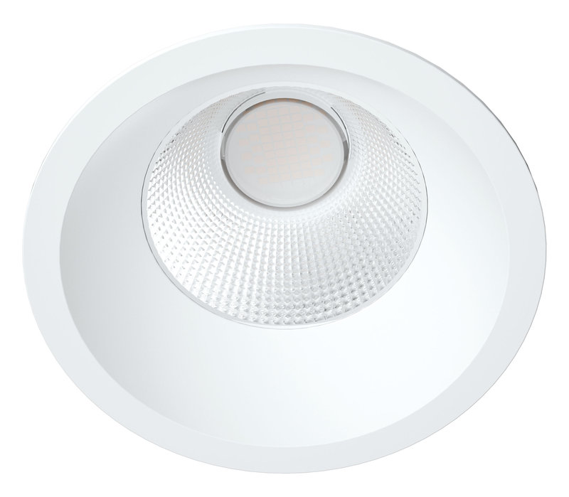 [ARIC-51971] ARIC 51971 - Downlight Riva 2 Cct 3000/4000K Ip64, Ø174Mm, Blanc, Led 17,5W 60° 1900Lm, Dim