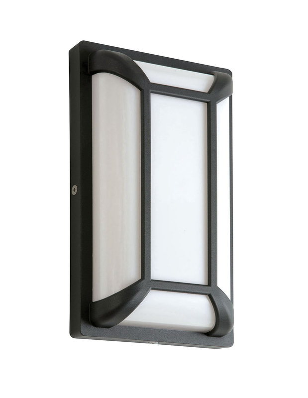 ARIC 50542 - Camille 1 - Appl. Mur Ext. Ip65 Ik07, Graphite, Led Intég. 10W 3000K 375Lm