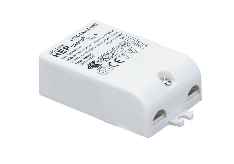 ARIC 0728 - Alimentation Led Cc 350Ma - 1-3,8W
