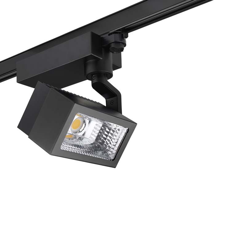 Projecteur action wall washer 1 x LED 38 6 noir 35-4305-60-OU