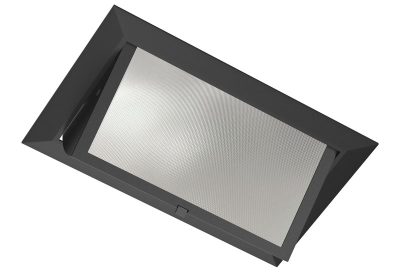 ARIC 51652 - Metropolis - Downlight Bascul., Led 75° Intég. 28,4W 4000K 3000Lm 50000H, Noir