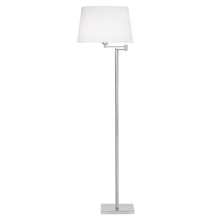 Lampadaire dover 0 e27 60 nickel satiné 176-NS