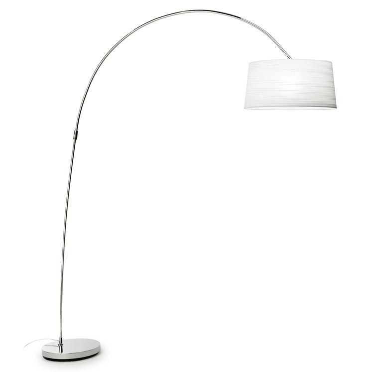 Lampadaire magma 0 e27 100 chrome 25-0467-21-82