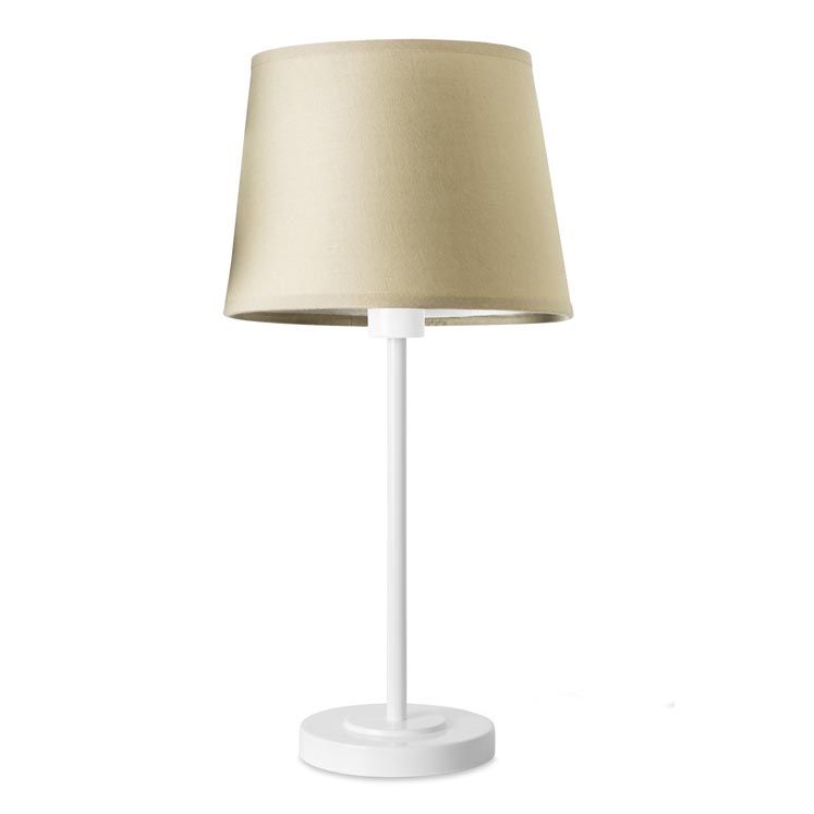 Lampe de table michigan 0 e27 60 blanc brillant 10-2757-14-82