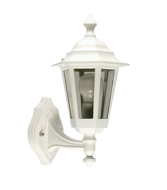 [ARIC-1934] ARIC 1934 - Niza - Applique Mur Ext. Ip43 Ik02, Blanc, E27 60W Max., Ampoule Non Incl.