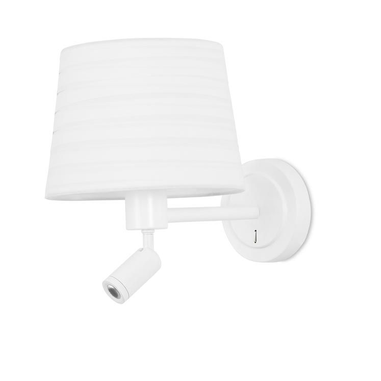 Applique michigan 1 x e27 60 , 1 x LED 1 blanc br 05-2758-14-82