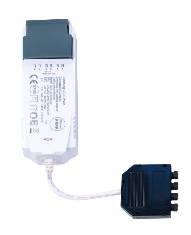ARIC 50848 - Alimentation Led 350Ma 10,5-14W Pour Kit Meubled Ip65