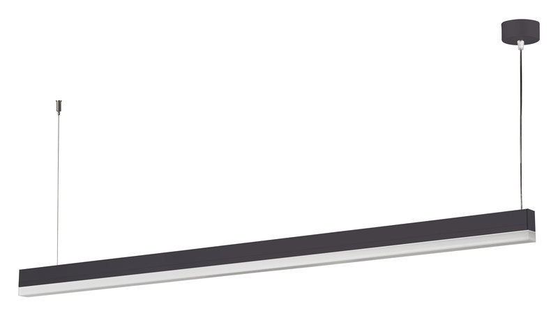 ARIC 50609 - Linear - Suspension, 1450Mm, Noir, Led Intég. 29W 4000K 2800Lm