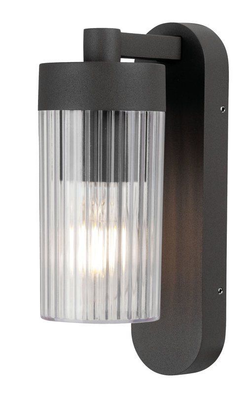 ARIC 3167 - Lili - Applique Mur Ext. Ip44 Ik04, Noir, E27 40W Max., Ampoule Non Incl.