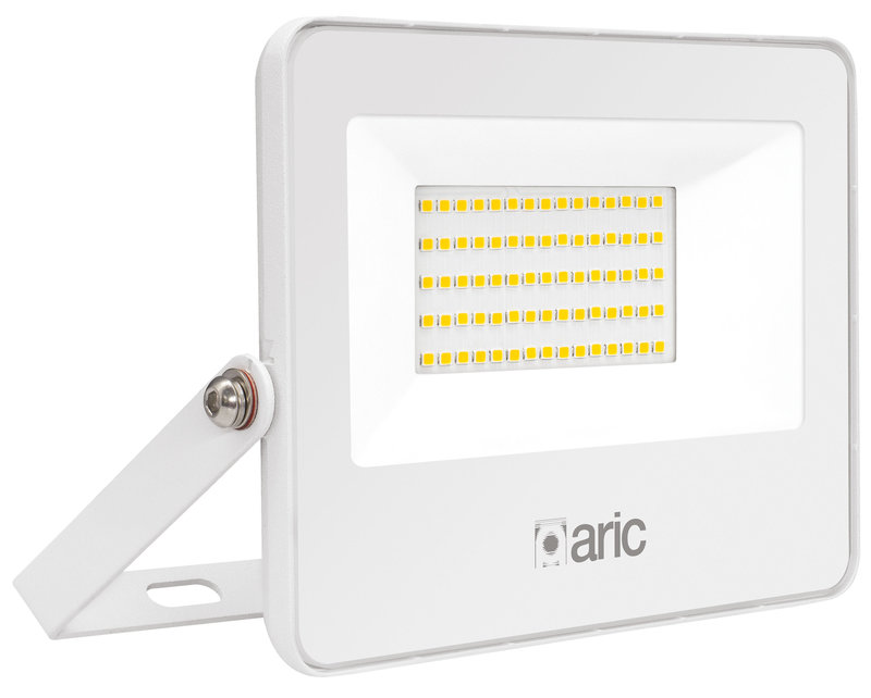 ARIC 51297 - Wink 2 - Proj. Ext. Ip65 Ik08, Blanc, Led 110° 50,6W 4000K 5250Lm