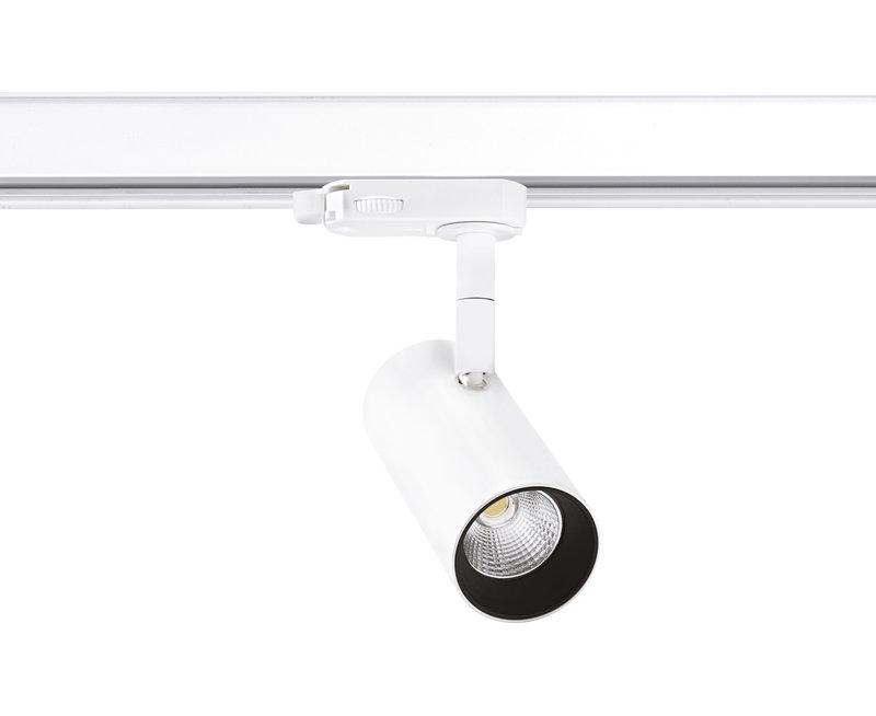 [ARIC-50465] ARIC 50465 - Elma - Proj. Rail 3 All.023, Blanc, Angle 30°, Led Intég. 10,5W 3000K 850Lm