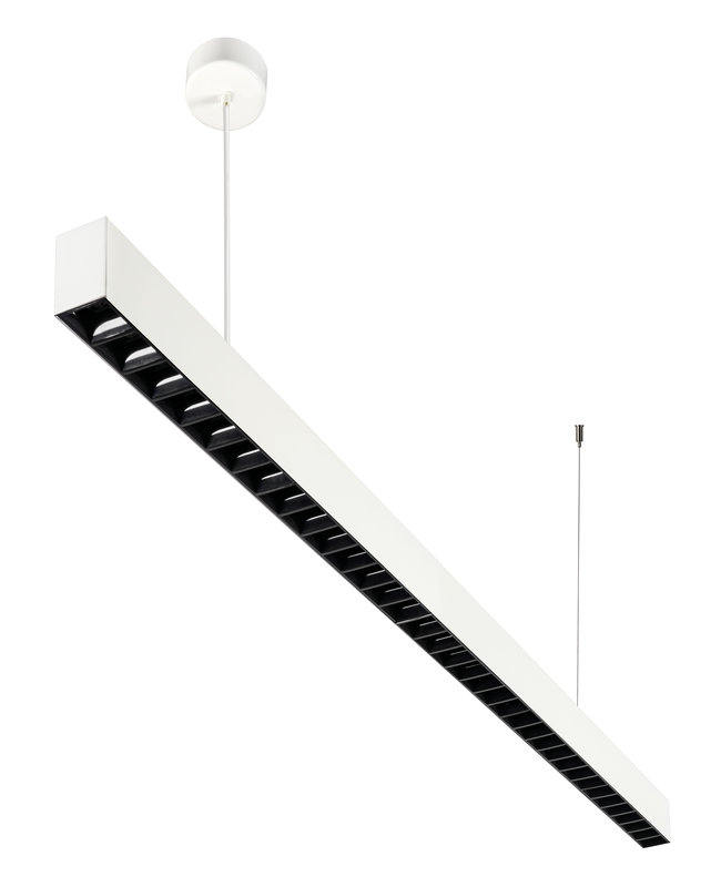ARIC 51462 - Linear 2 - Susp. 1,4M Ugr16 36W 4000K 2800Lm 50000H, Blanc, Dim Dali