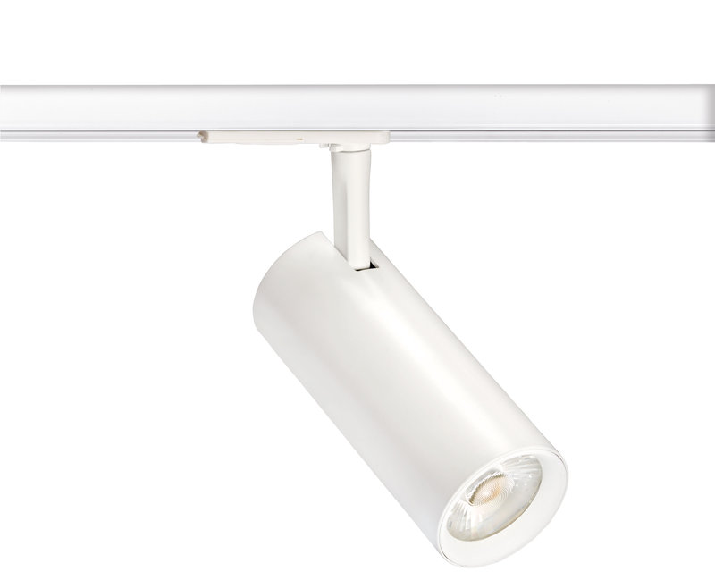 ARIC 50928 - Tek 20 - Proj. Rail 1 All.029, Blanc, Angle 36°, Led Intég. 21W 3000K 1800Lm