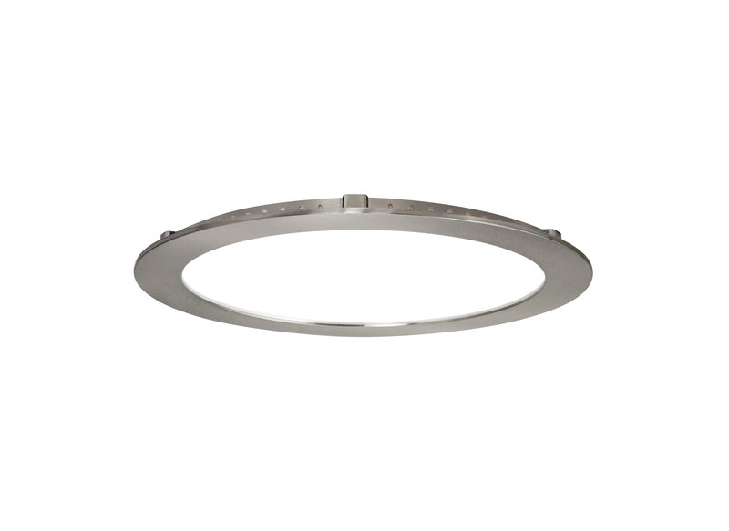 [ARIC-50808] ARIC 50808 - Downlight Flat Cct Plat Rond Fixe Nickel 110° Led 20,4W 2100Lm 3000/4000K